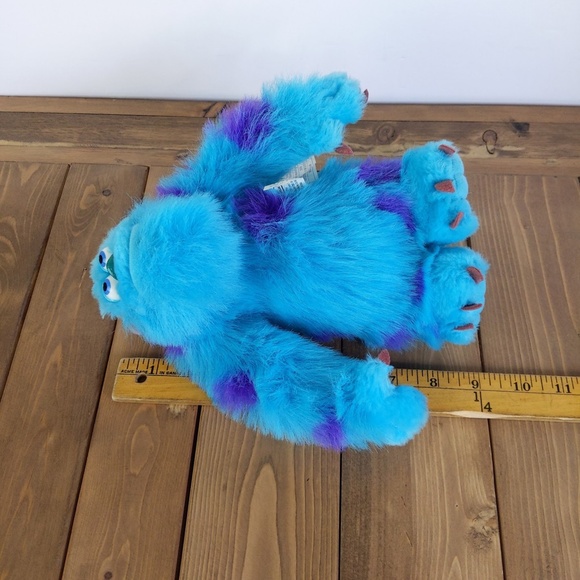 2001 Sulley Plush 9” Disney Pixar Hasbro Monsters, Inc. Plush James P. Sulley - Picture 7 of 7